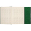 Ежедневник Petrus Flap, недатированный, зеленый с логотипом