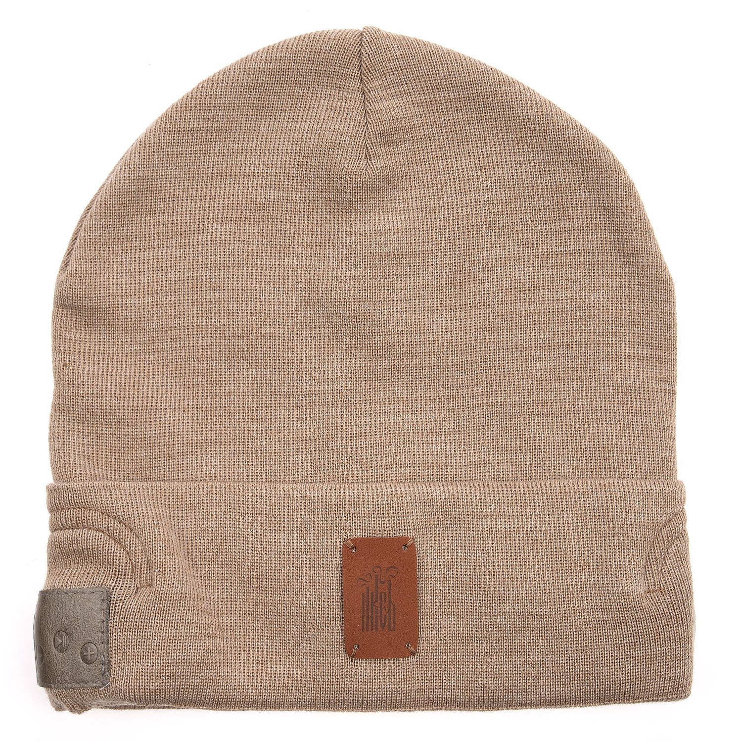 Лейбл Eta Nubuck, S, коричневый с логотипом