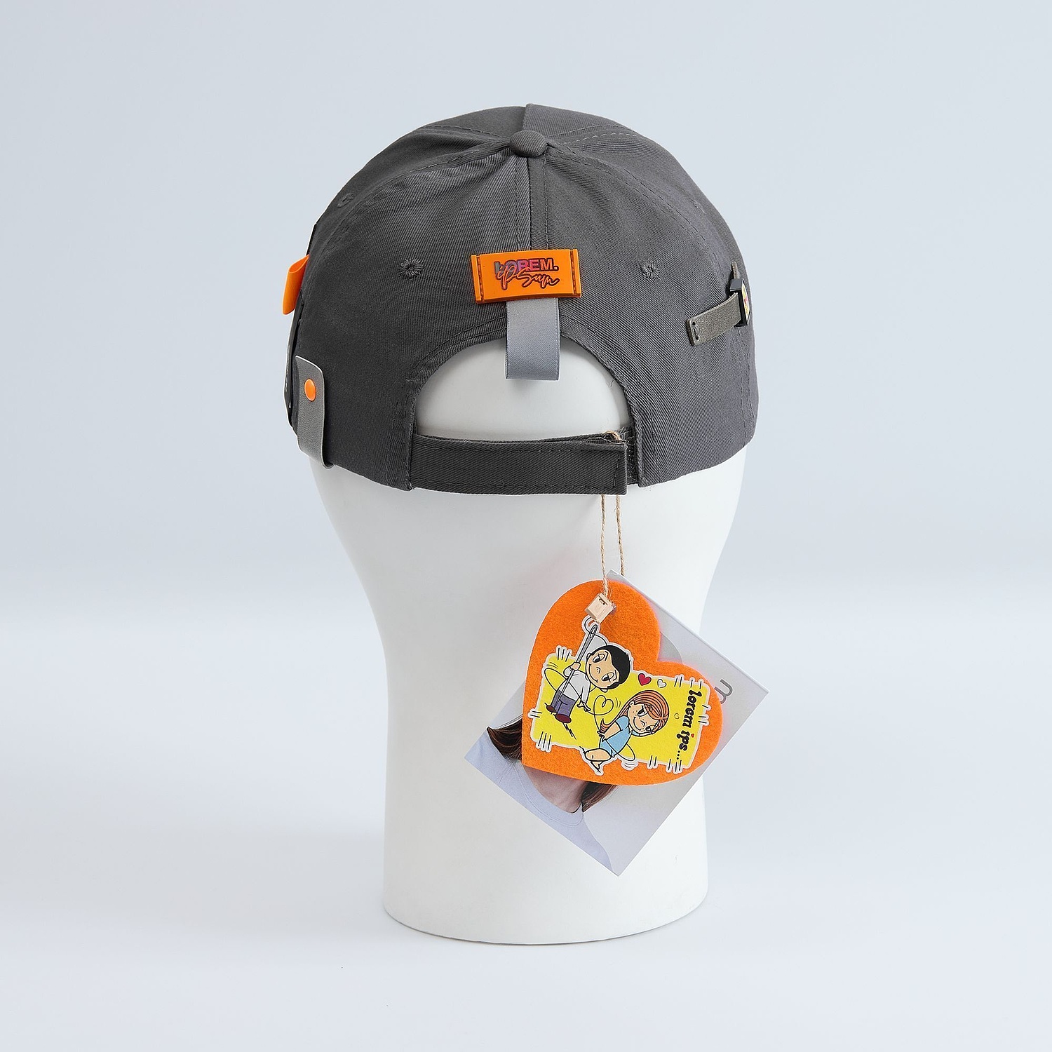 Бейсболка Sunny, темно-синяя с логотипом