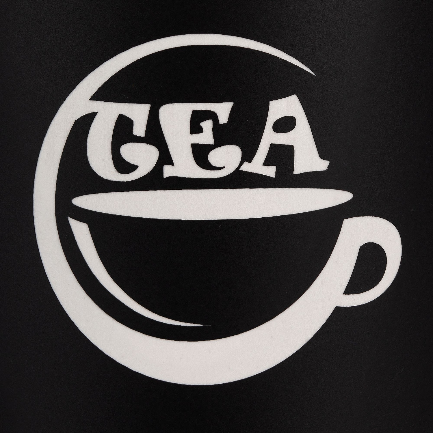 Кружка StopSpot с покрытием софт-тач, черная с логотипом