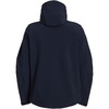 Куртка мужская Hooded Softshell темно-синяя с логотипом