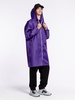 Дождевик Rainman Zip, фиолетовый с логотипом