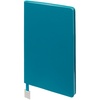 Ежедневник Shall Light, недатированный, бирюзовый с логотипом