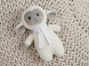 Мягкая игрушка Beastie Toys, овечка с белым шарфом с логотипом