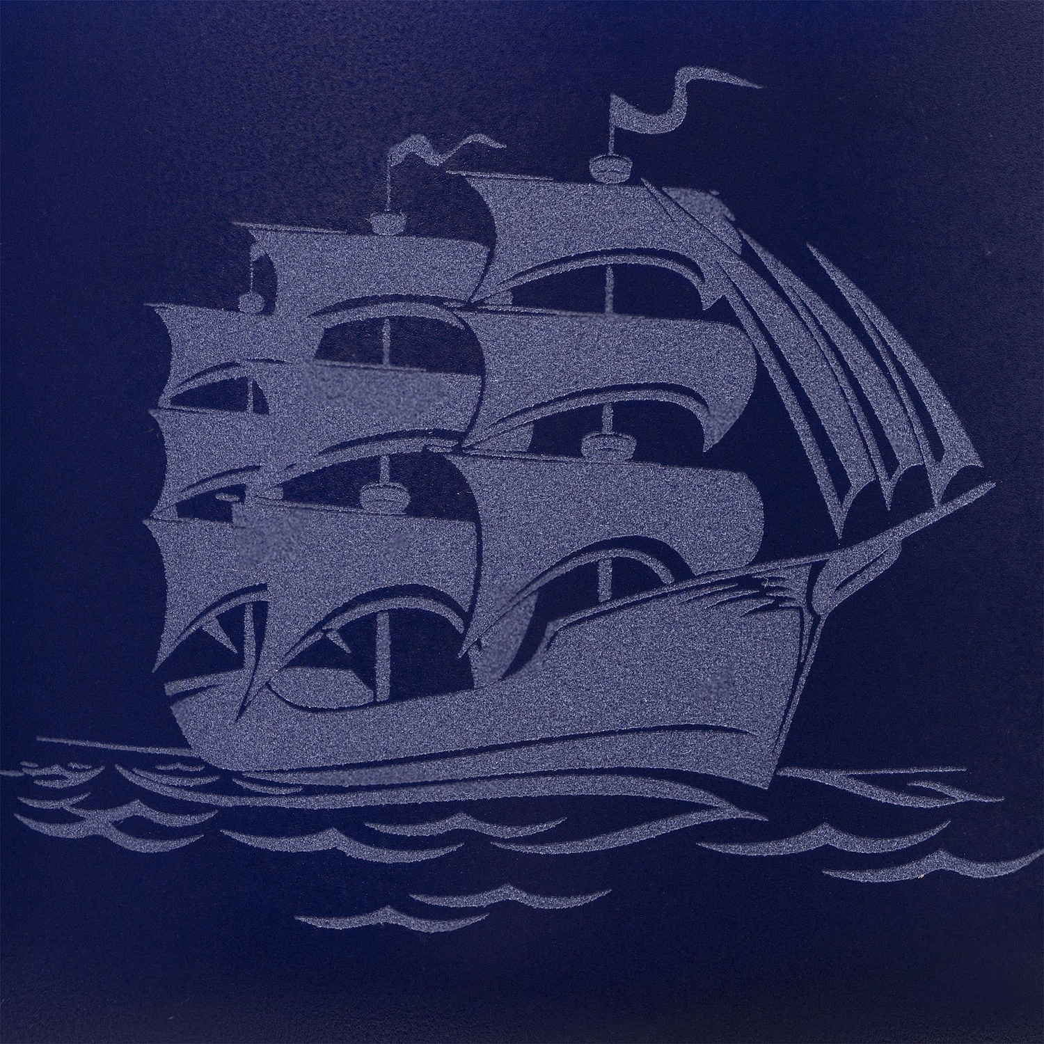 Чашка Jumbo, ver.2, матовая, синяя