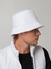Панама утепленная Shelter, белая с логотипом