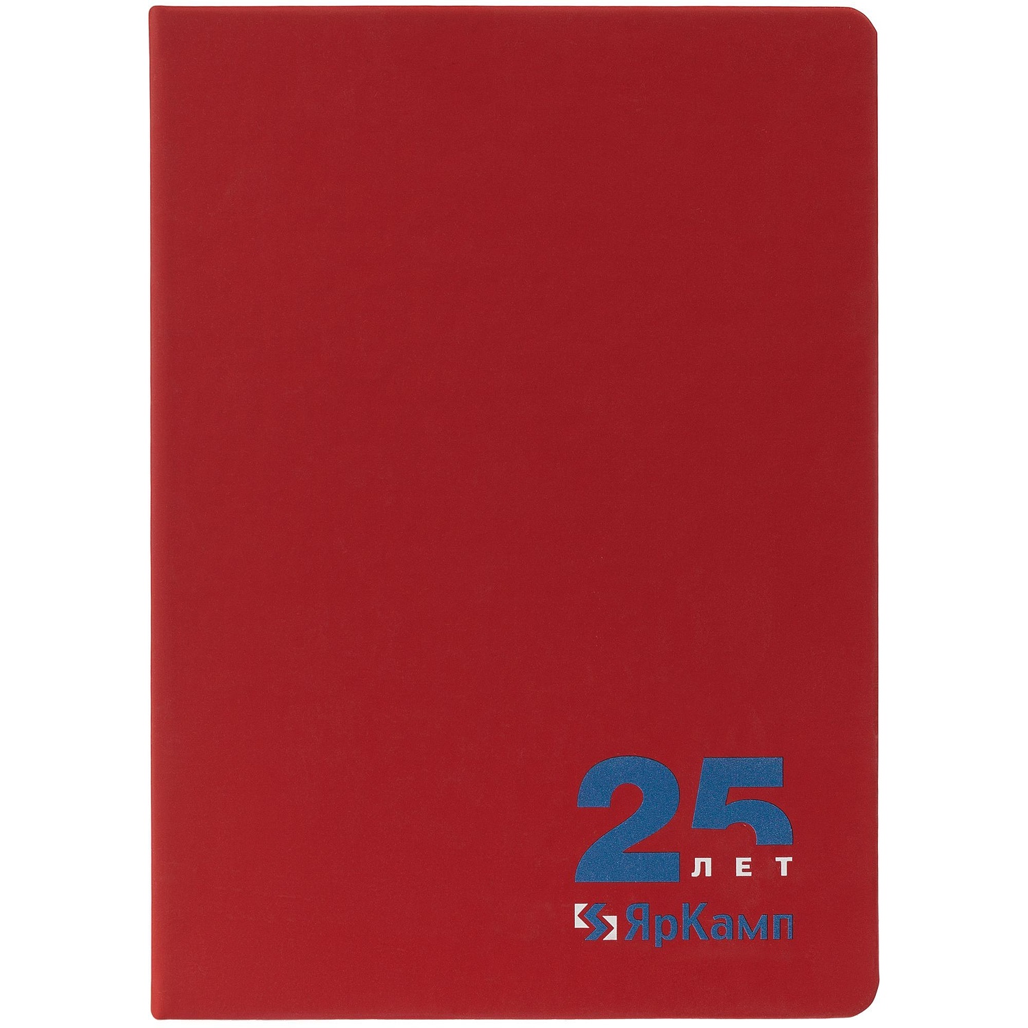 Ежедневник Shall, недатированный, красный