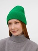 Шапка Color Boom, зеленая с логотипом