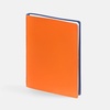 Ежедневник Spring Shall, недатированный, оранжевый с логотипом