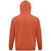 Толстовка унисекс Stellar, оранжевая, размер 3XL