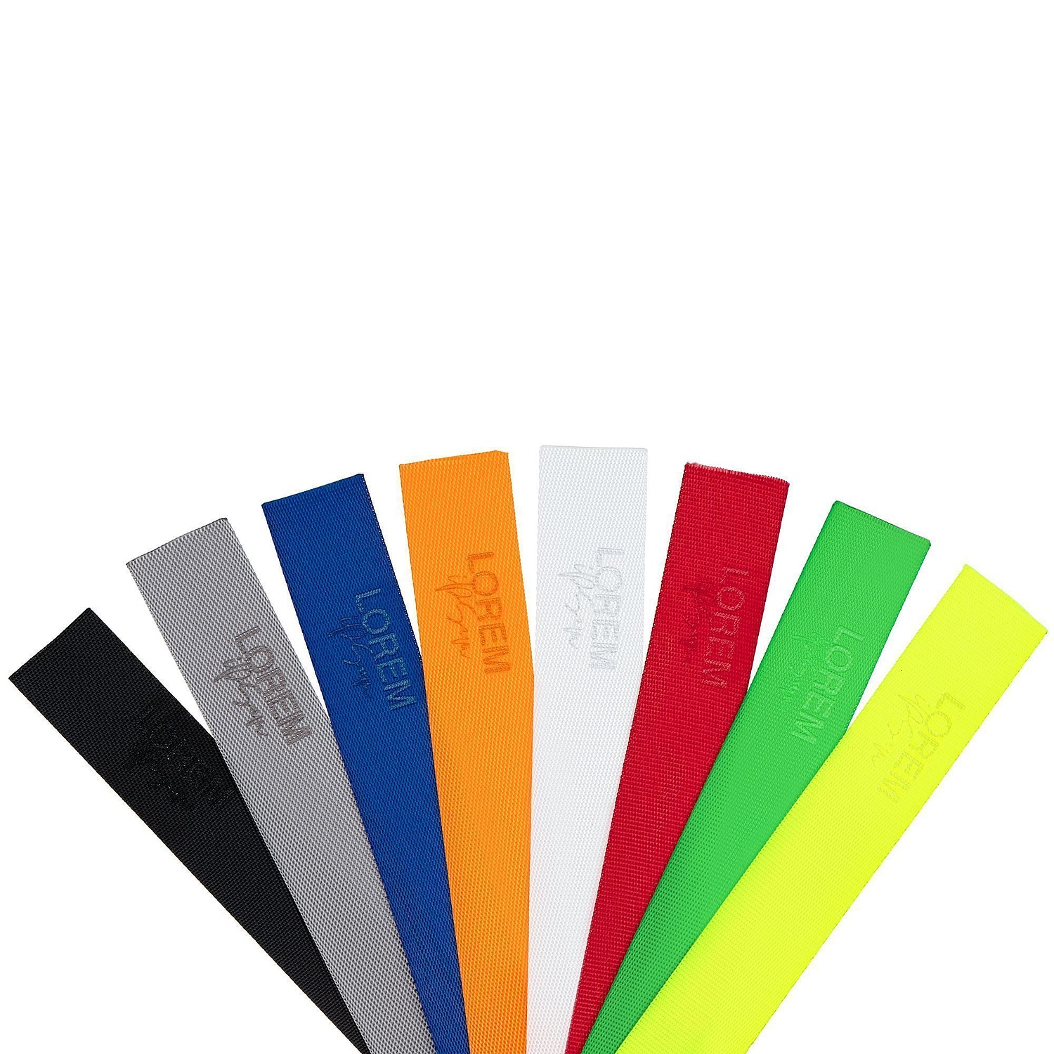 Стропа текстильная Fune 25 XL, белая, 170 см с логотипом