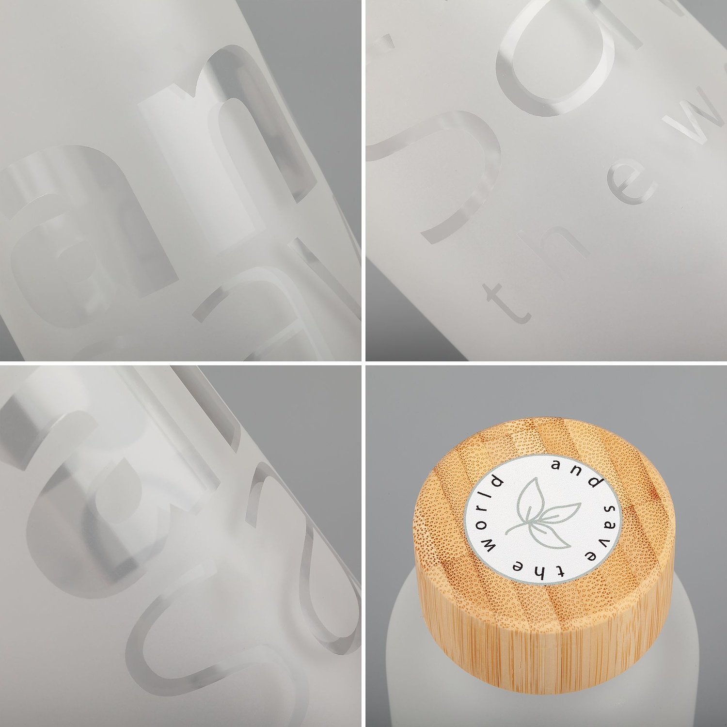 Бутылка для воды Nube, матовая с логотипом