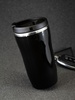 Термостакан Underway, черный с логотипом