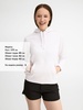Толстовка женская Spencer Women, белая с логотипом