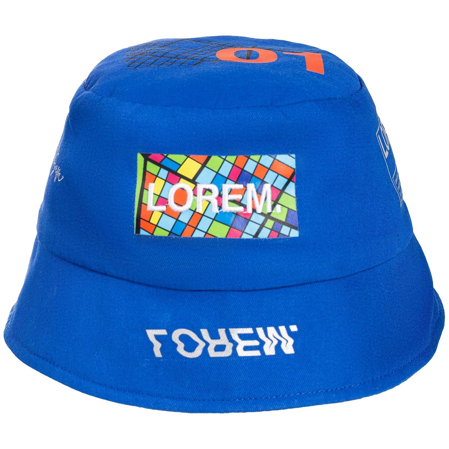 Панама Vento, красная с логотипом