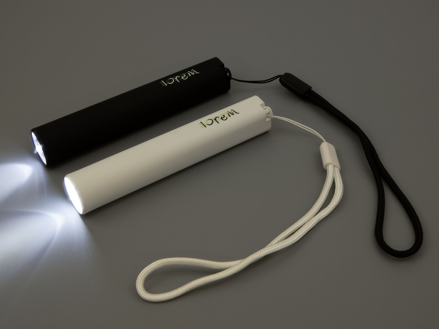 Фонарик аккумуляторный Falkirk, белый