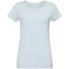 Футболка женская Martin Women, голубая с логотипом