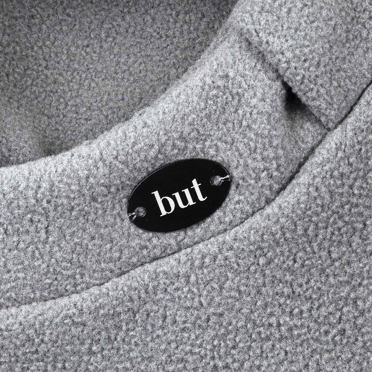 Балаклава-капюшон Nesse, серая с логотипом