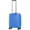Чемодан Logoduck S, синий с логотипом
