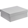 Коробка My Warm Box, серая с логотипом