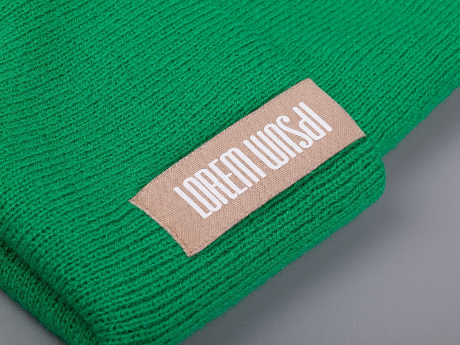 Шапка Urban Flow, зеленая с логотипом