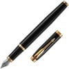 Ручка перьевая Parker IM Black GT с логотипом
