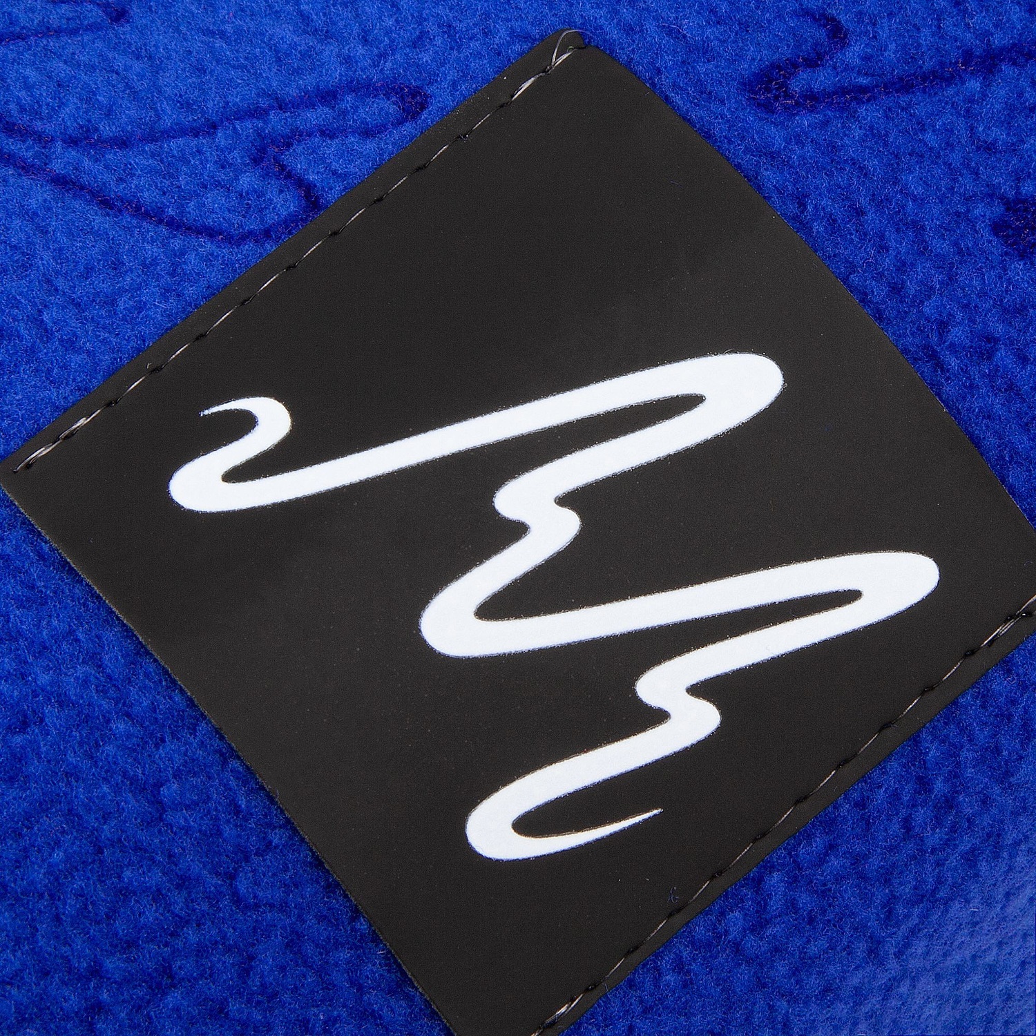 Флисовый плед Warm&Peace, ярко-синий