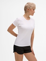 Футболка женская Sporty Women 140, белая с логотипом