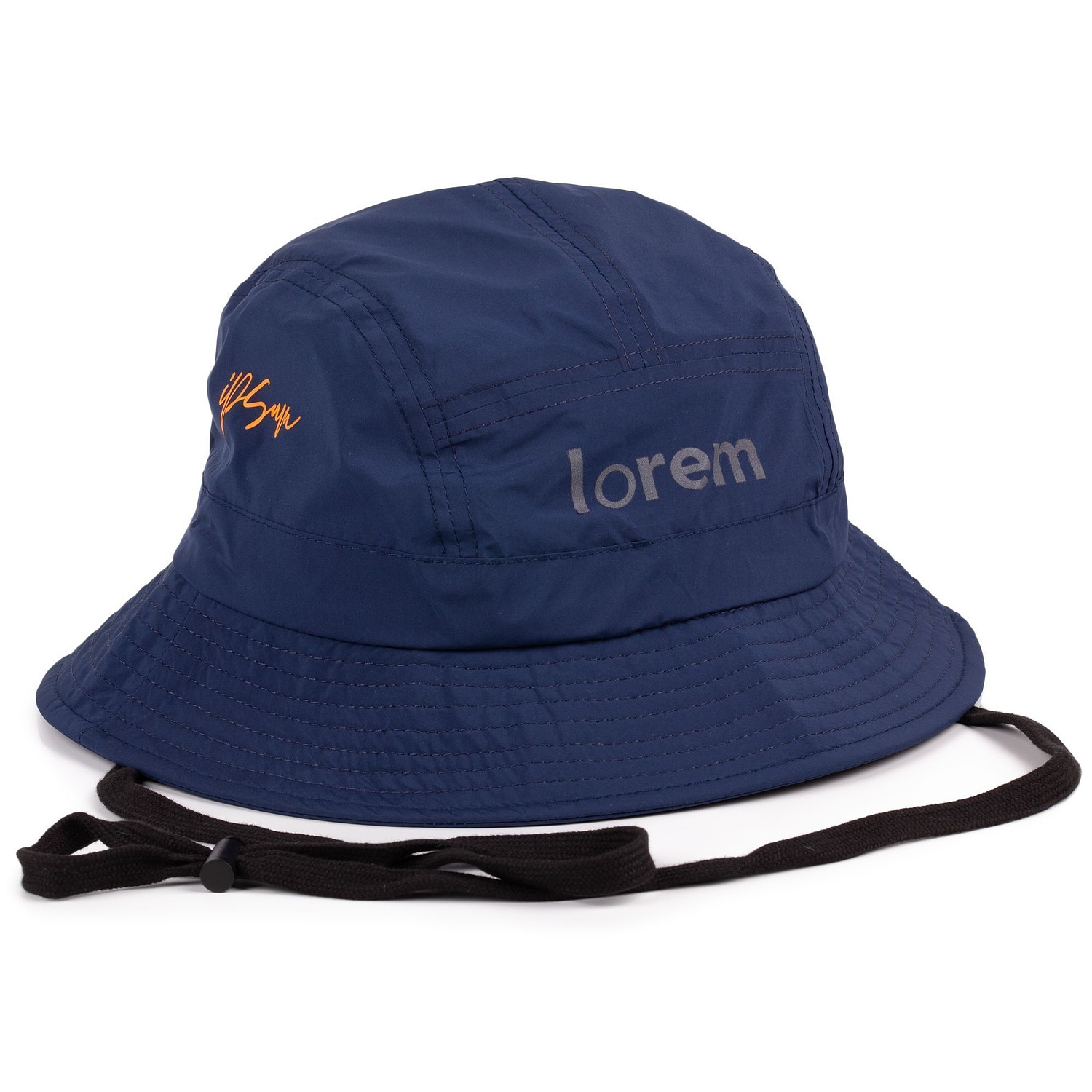 Панама Ben Mac, темно-синяя с логотипом