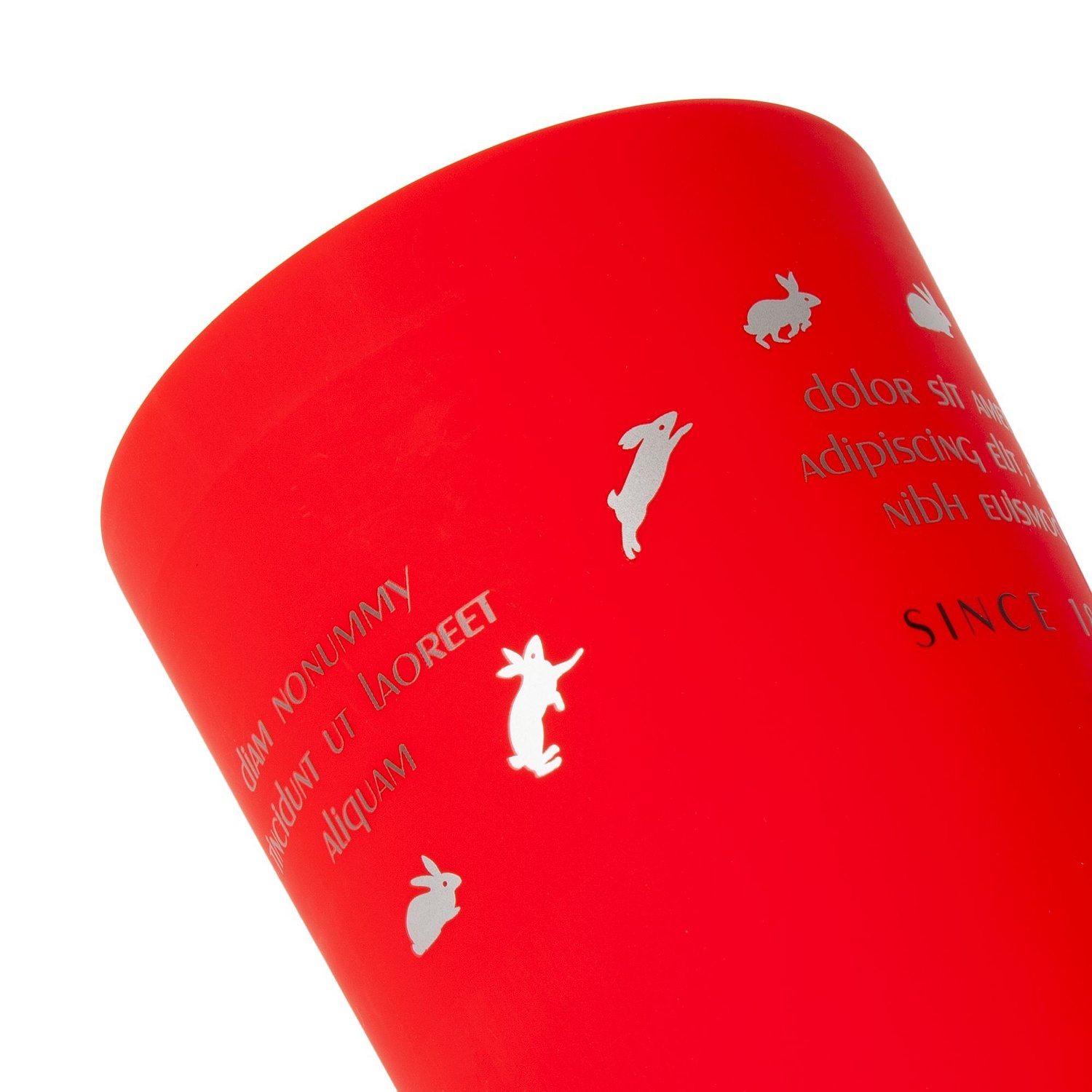 Кружка Best Noon с покрытием софт-тач, красная с логотипом