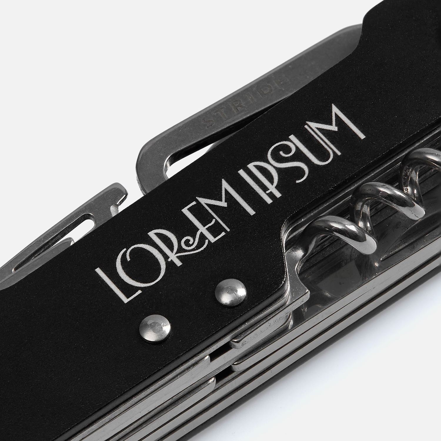 Туристический нож Liten Halp, черный