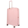 Чемодан Victoria L, розовый с логотипом