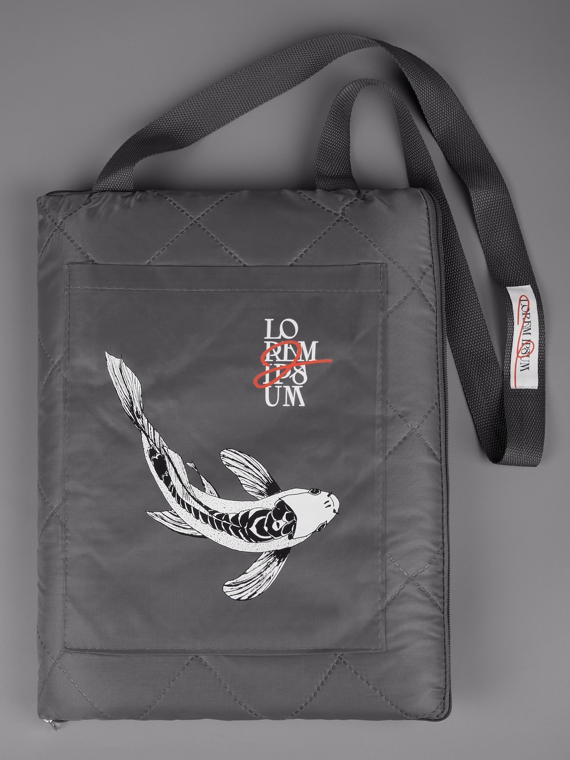 Плед для пикника Soft & Dry 2, серый