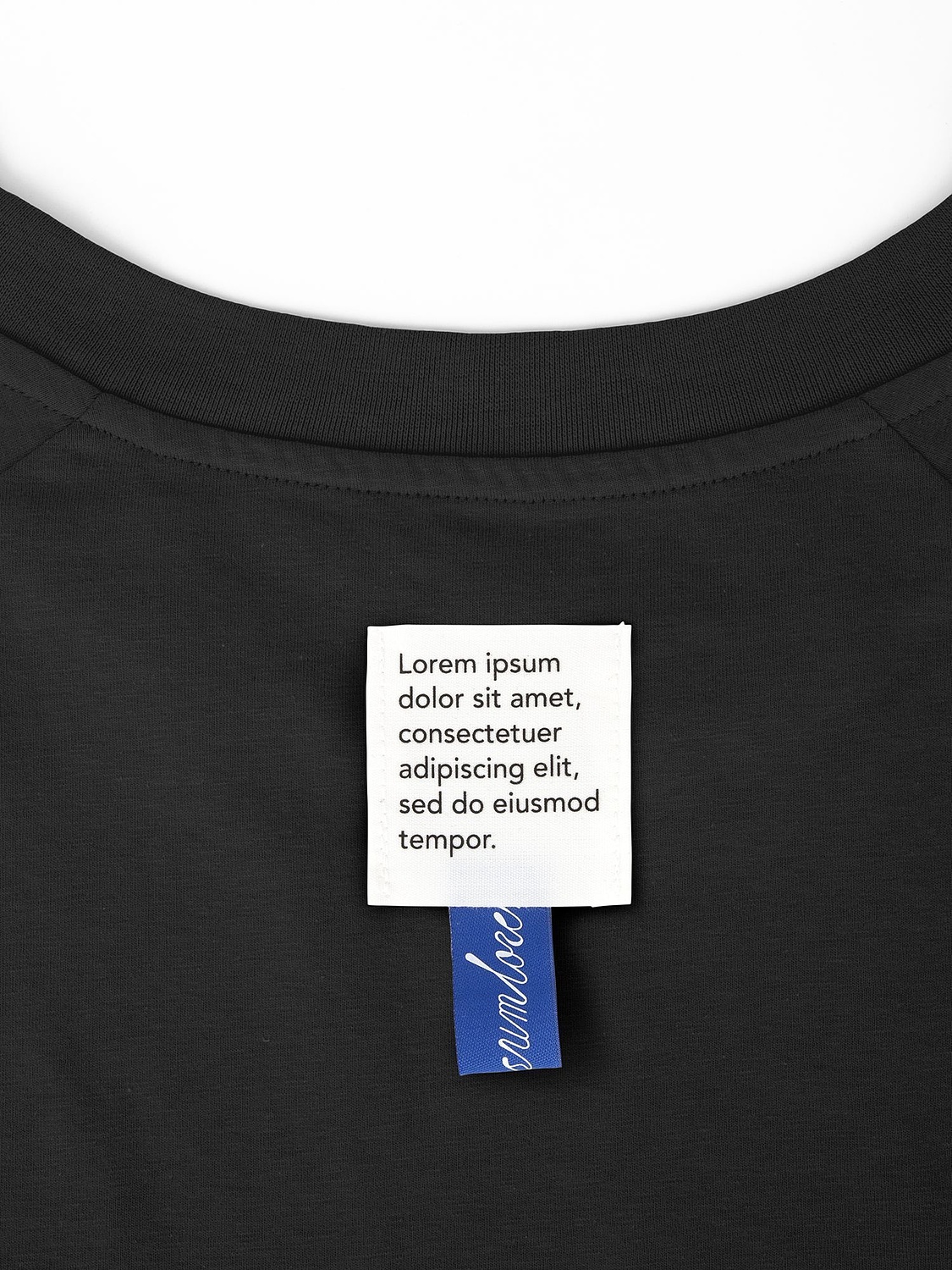 Футболка унисекс оверсайз T2, черная с логотипом