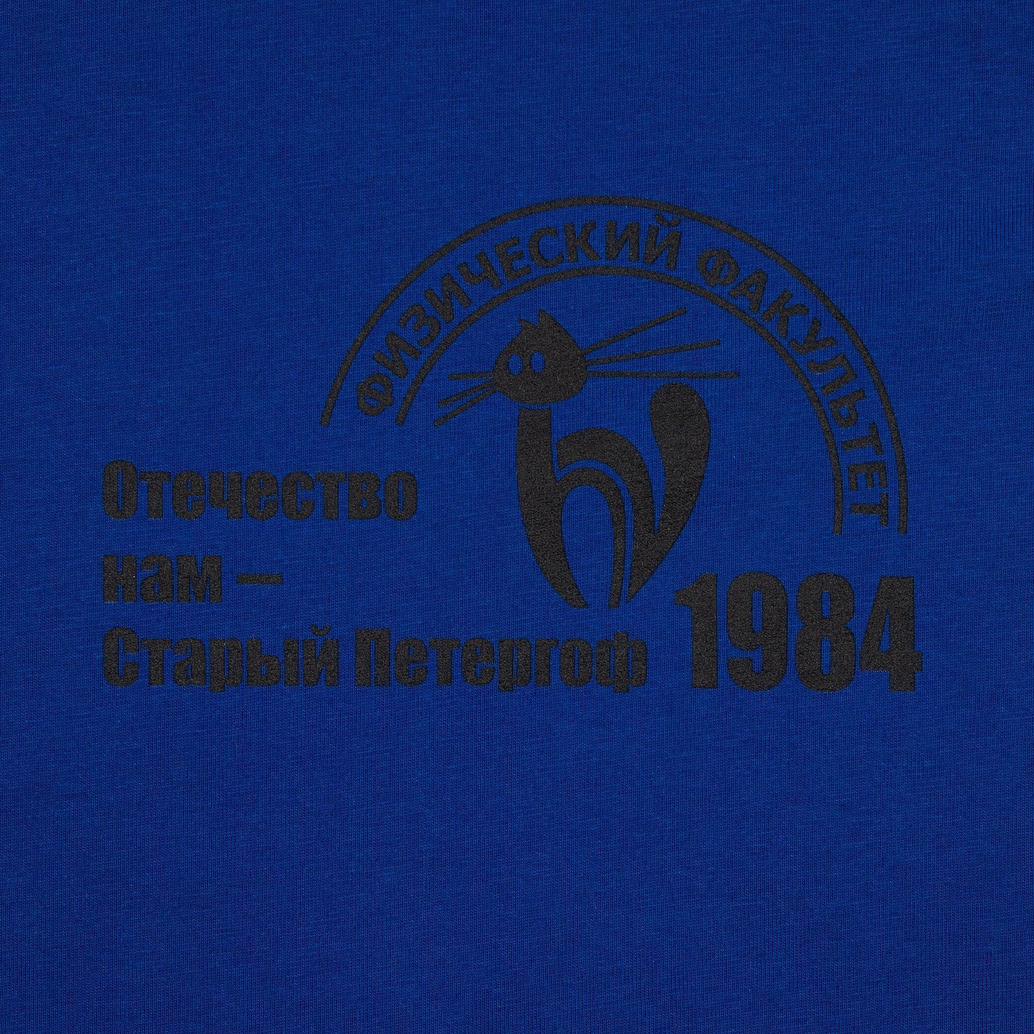 Футболка унисекс оверсайз T1, синяя с логотипом