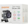 Экшн-камера Digma DiCam 300, серая с логотипом