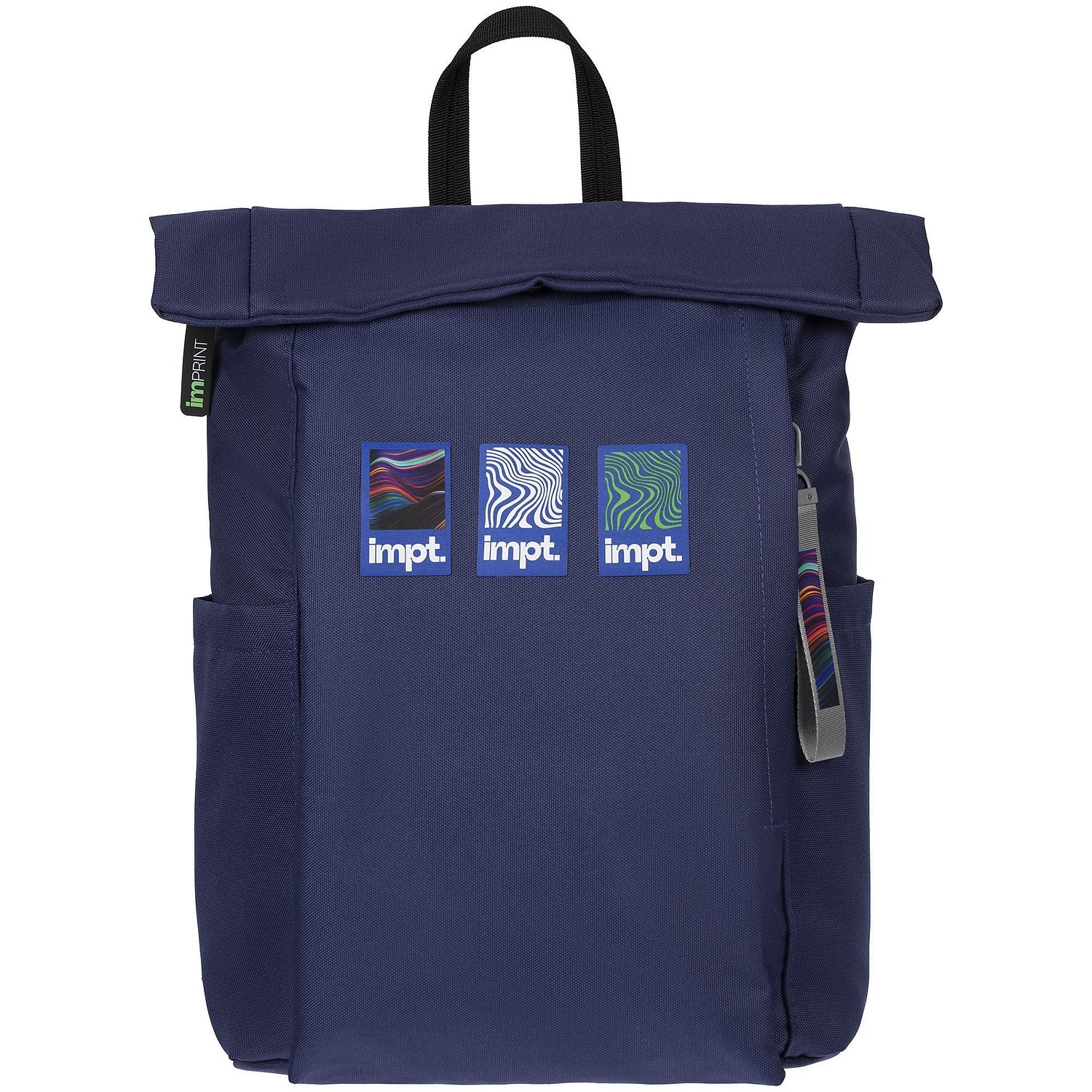 Рюкзак Hank, темно-синий с логотипом