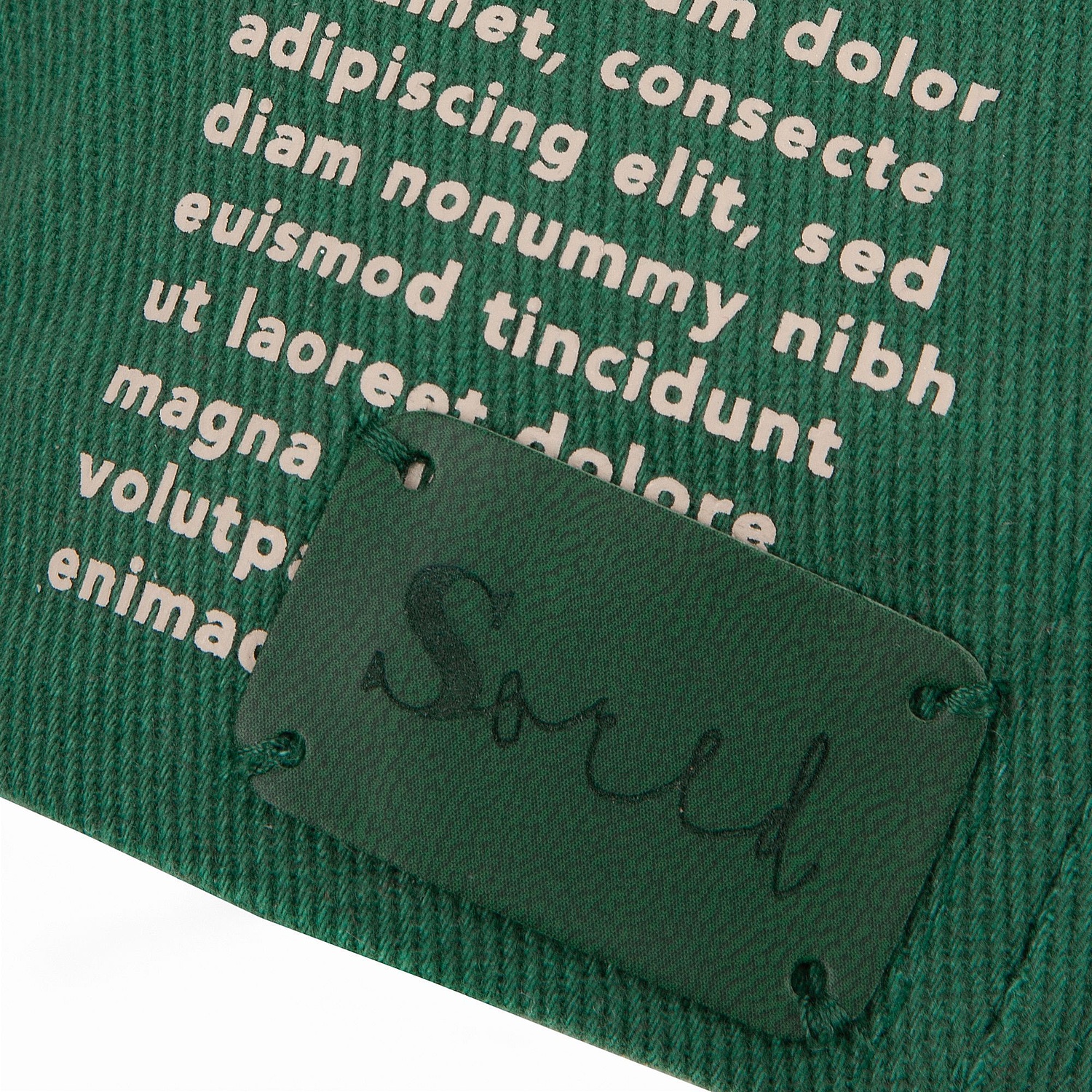 Бейсболка Standard, темно-зеленая с логотипом