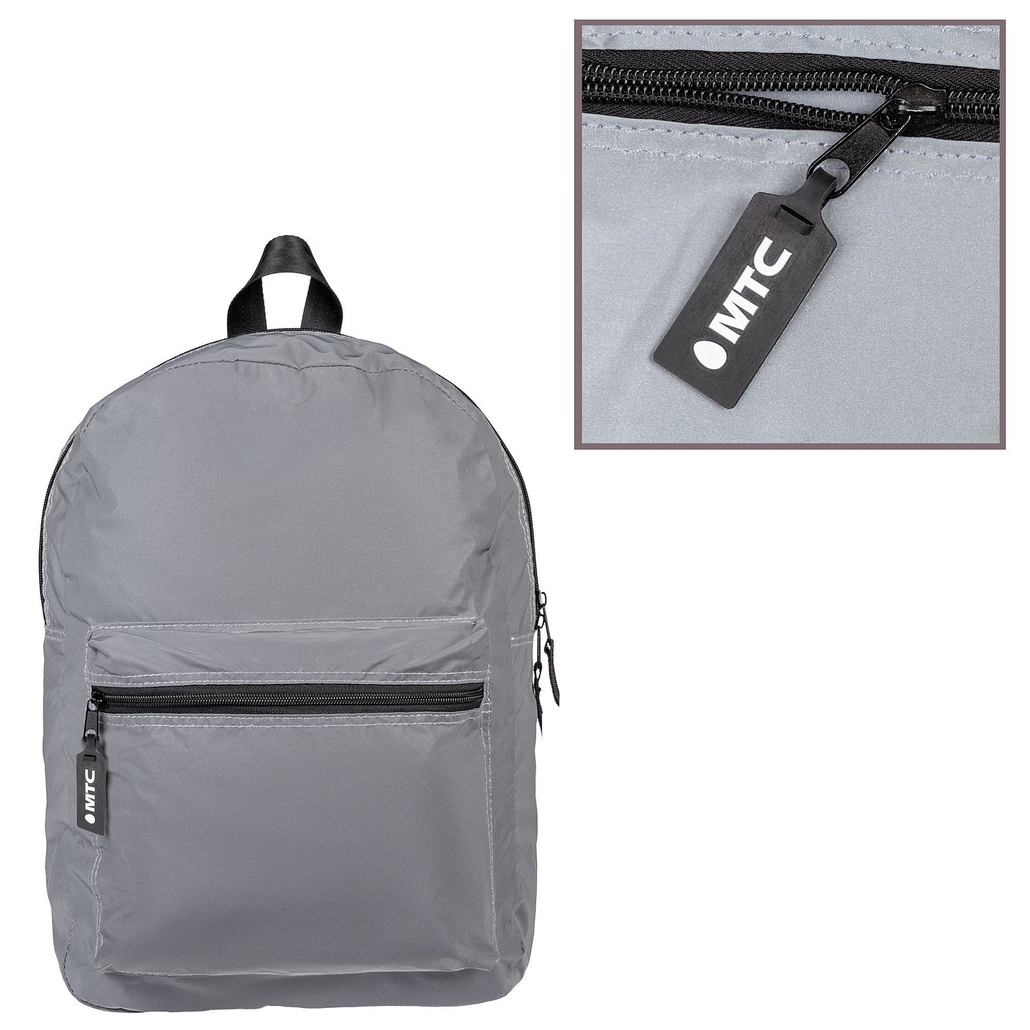 Рюкзак Manifest из светоотражающей ткани, серый