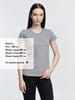 Футболка женская Pioneer Women, серый меланж с логотипом