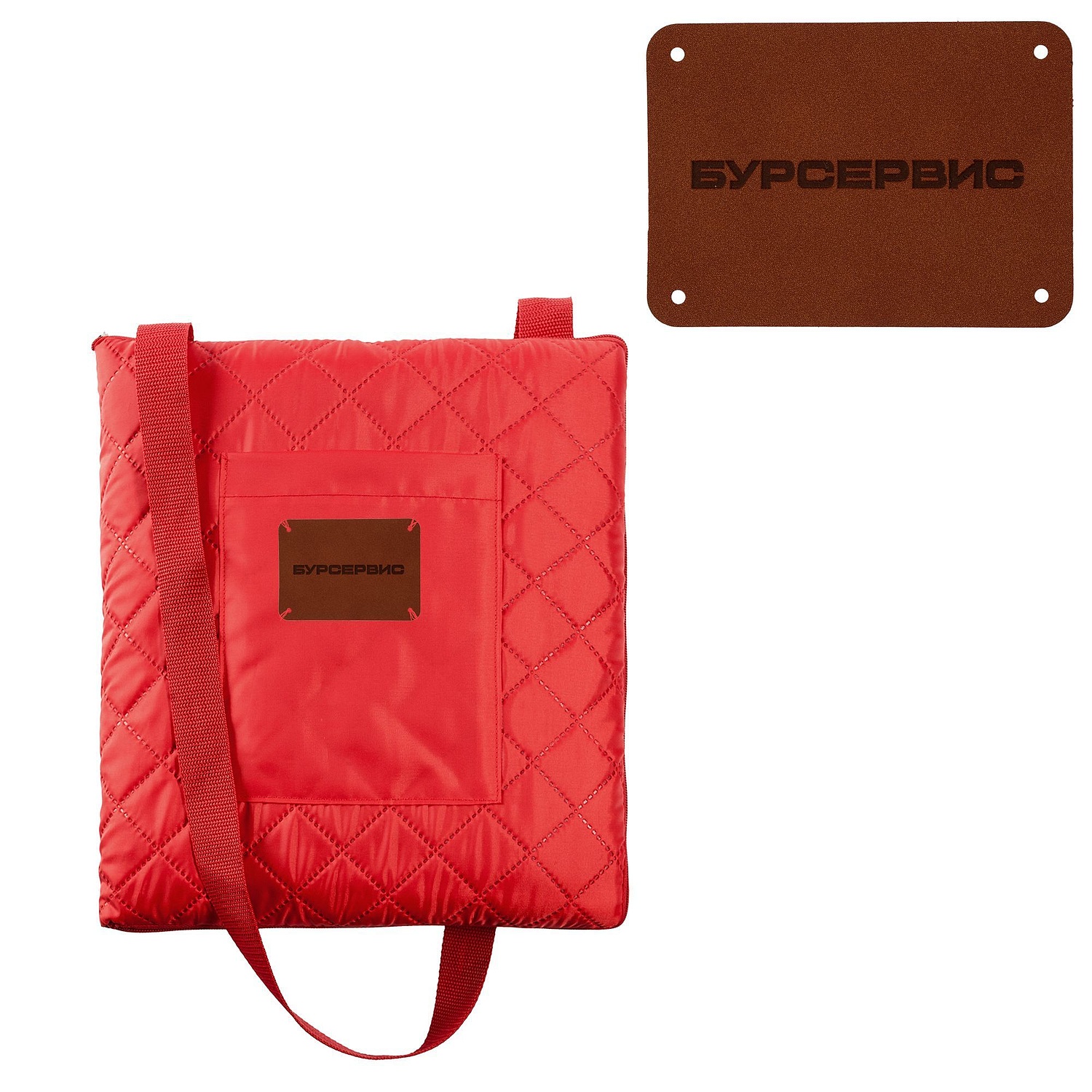 Лейбл Eta Nubuck, XL, коричневый с логотипом