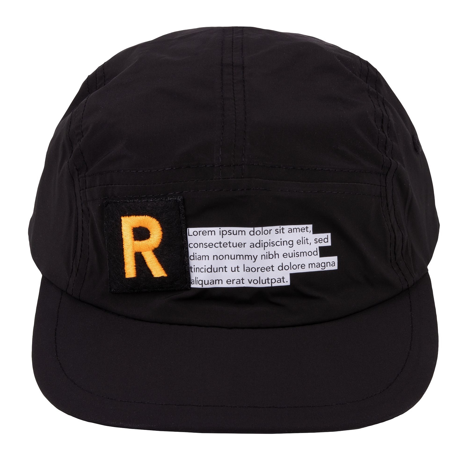 Бейсболка Ben Mac, черная с логотипом