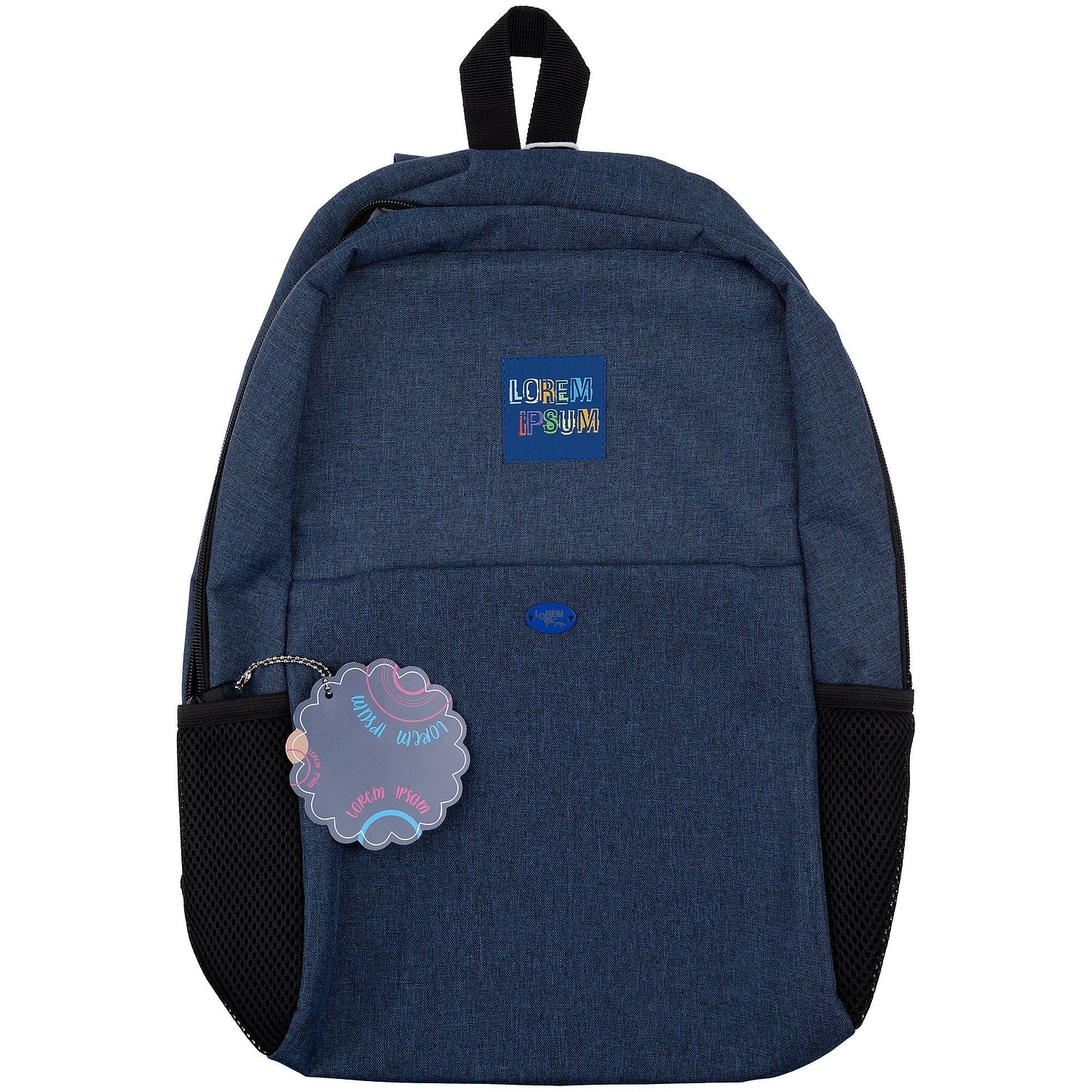 Лейбл Listra Soft Touch, L, синий с логотипом