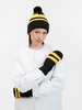 Варежки Winwear, черные с логотипом