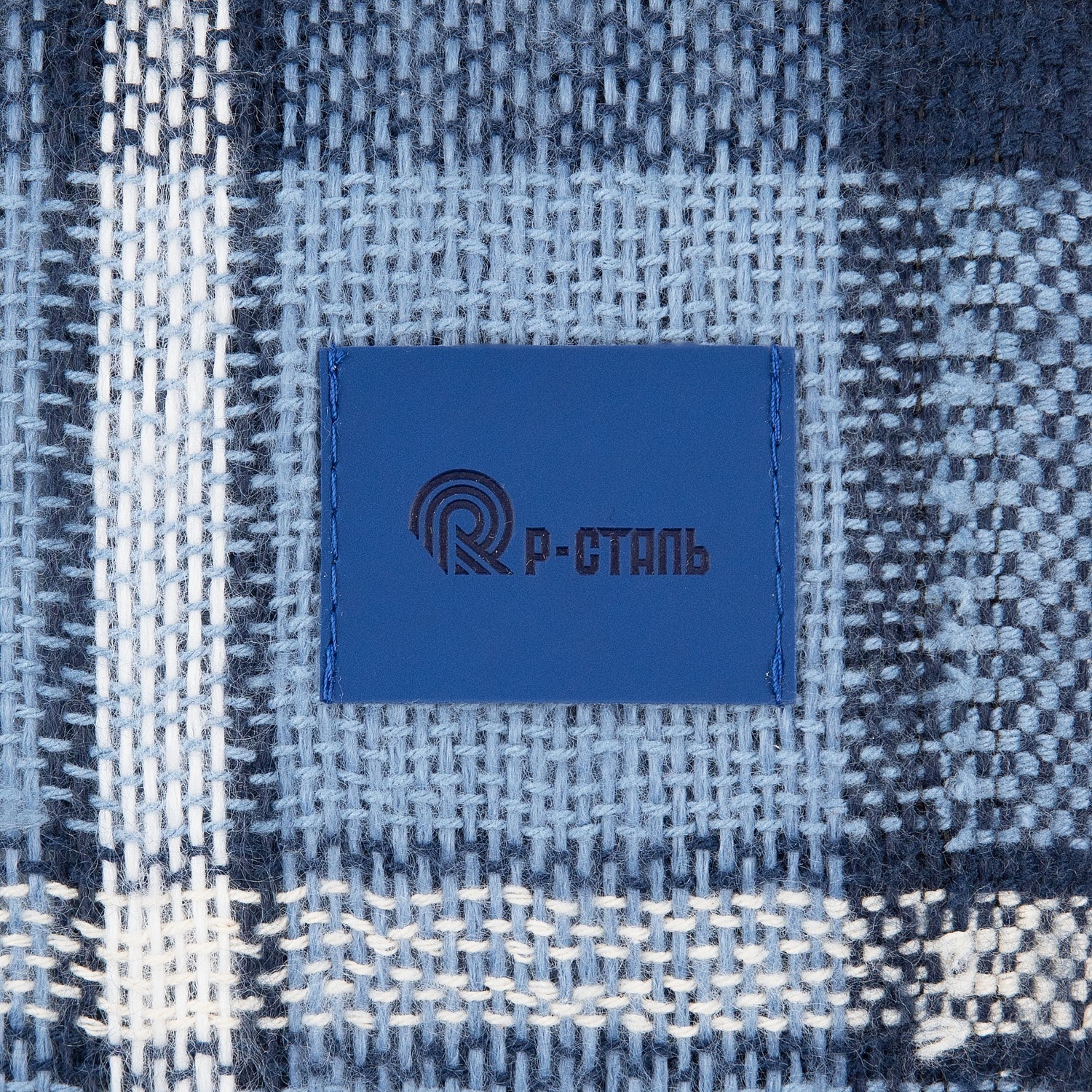 Плед Dublin, сине-голубой