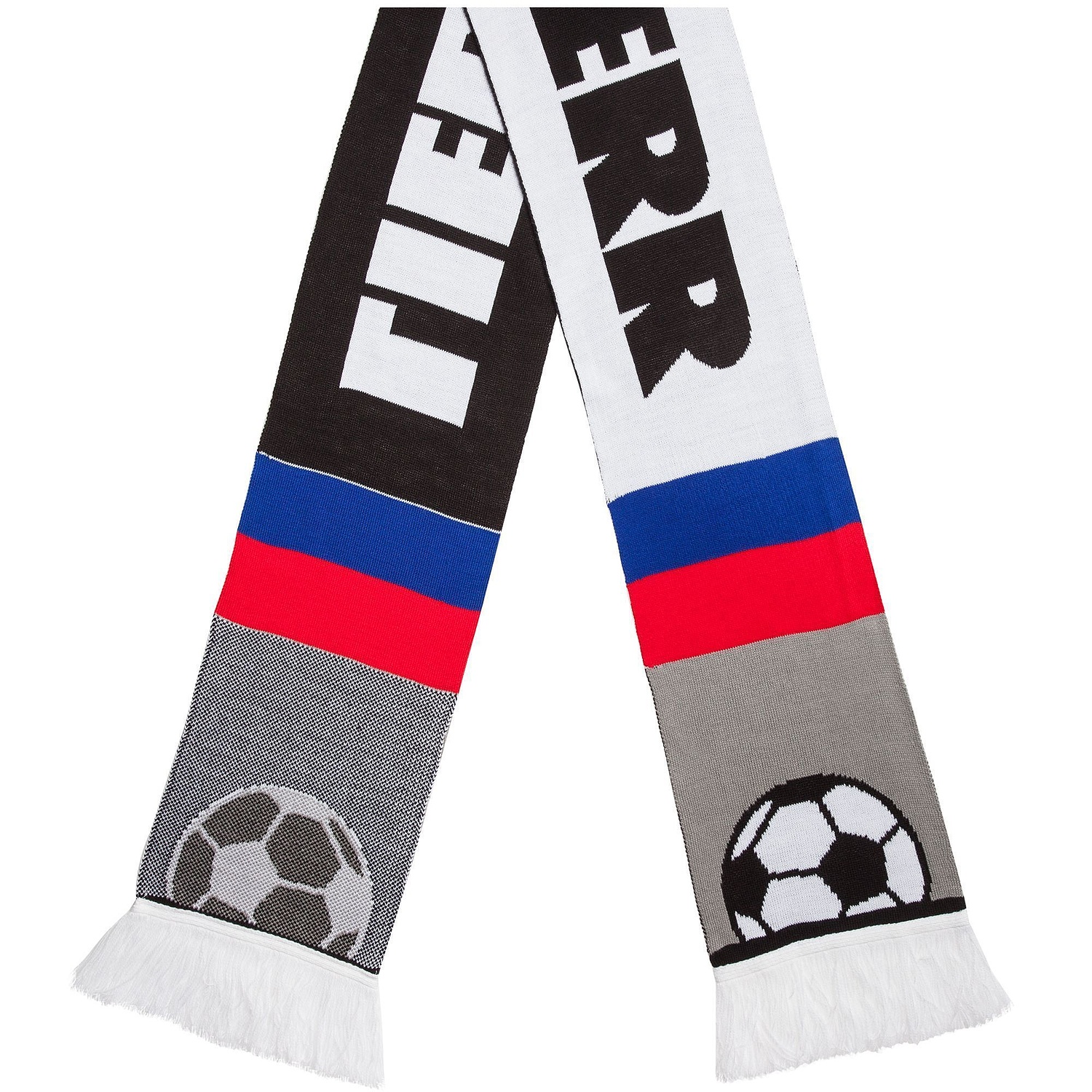 Шарф на заказ Tricksy Light, M, полушерсть с логотипом