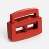Фиксатор для шнура Latch, красный с логотипом