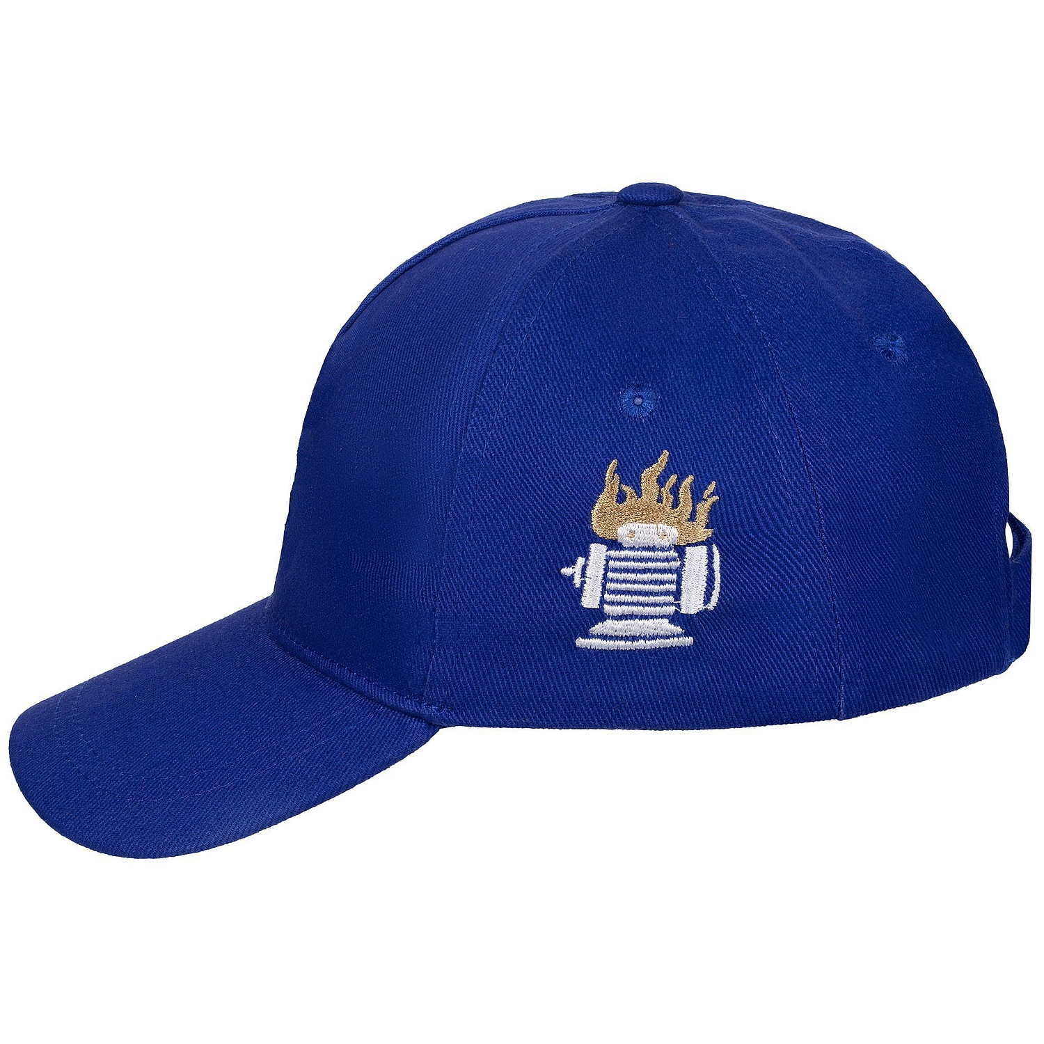 Бейсболка детская Standard Kids, синяя с логотипом