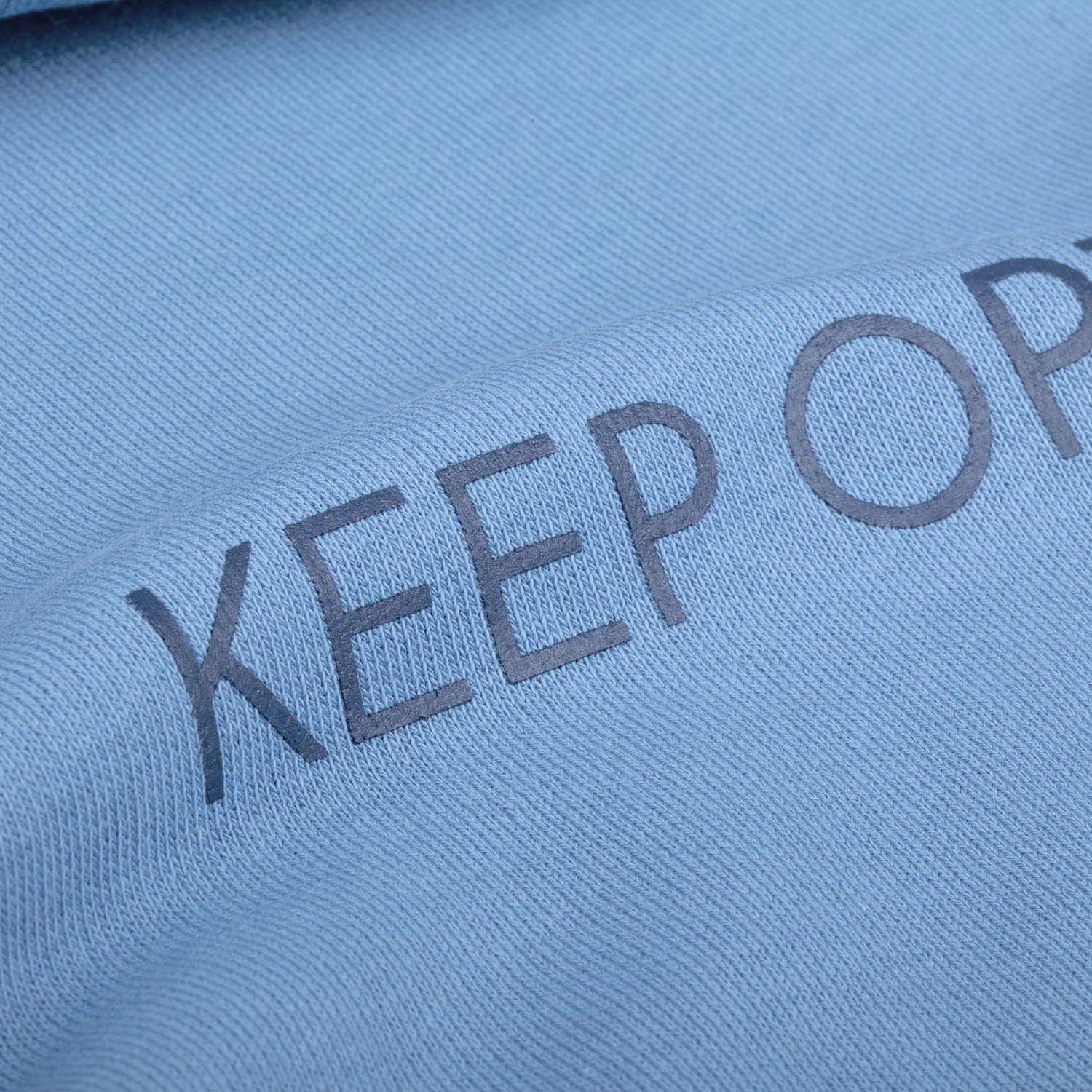 Толстовка унисекс Neofit, синяя с логотипом