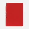 Ежедневник Flexpen Shall, недатированный, красный с логотипом